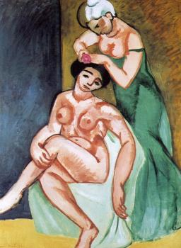 Henri Emile Benoit Matisse : La coiffure